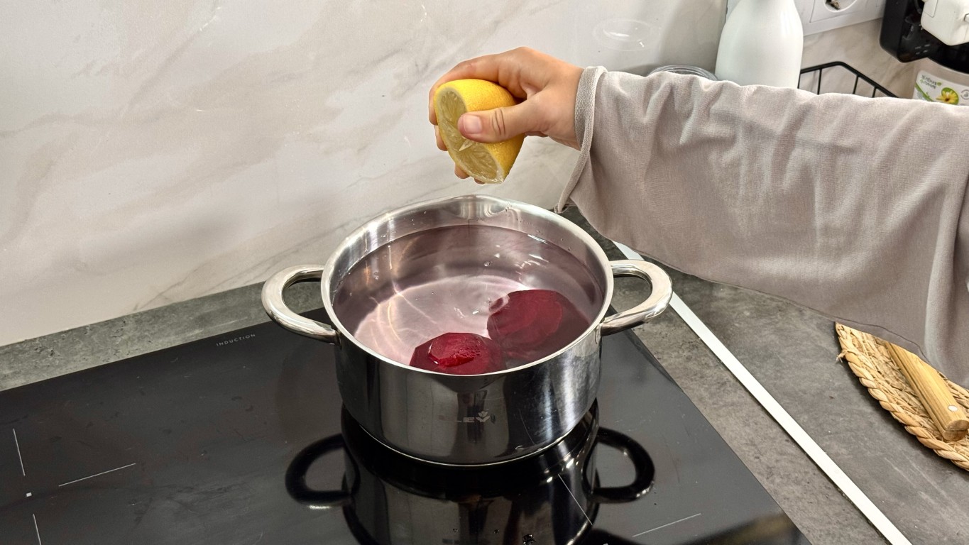 step of recipe
